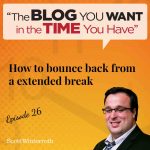 How to bounce back from an extended break